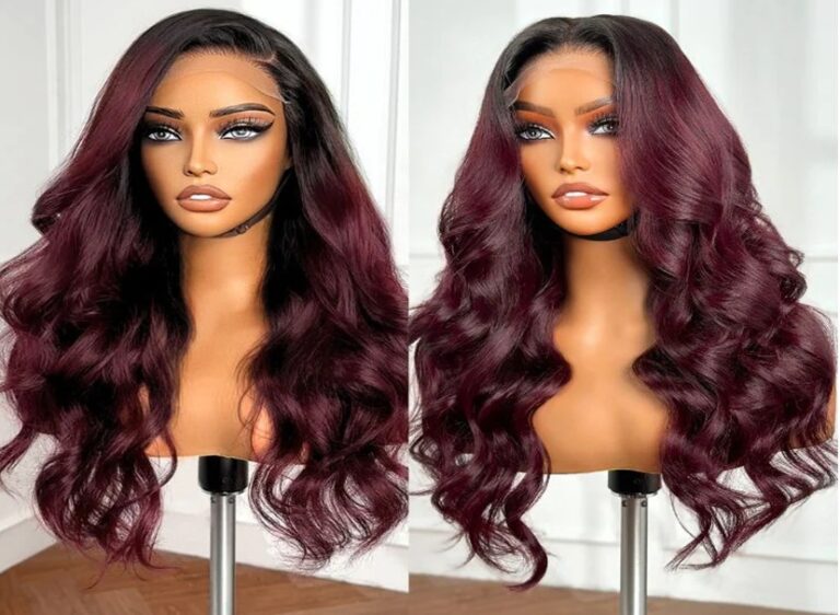 Burgundy Wigs