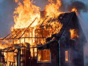 Fire damage
