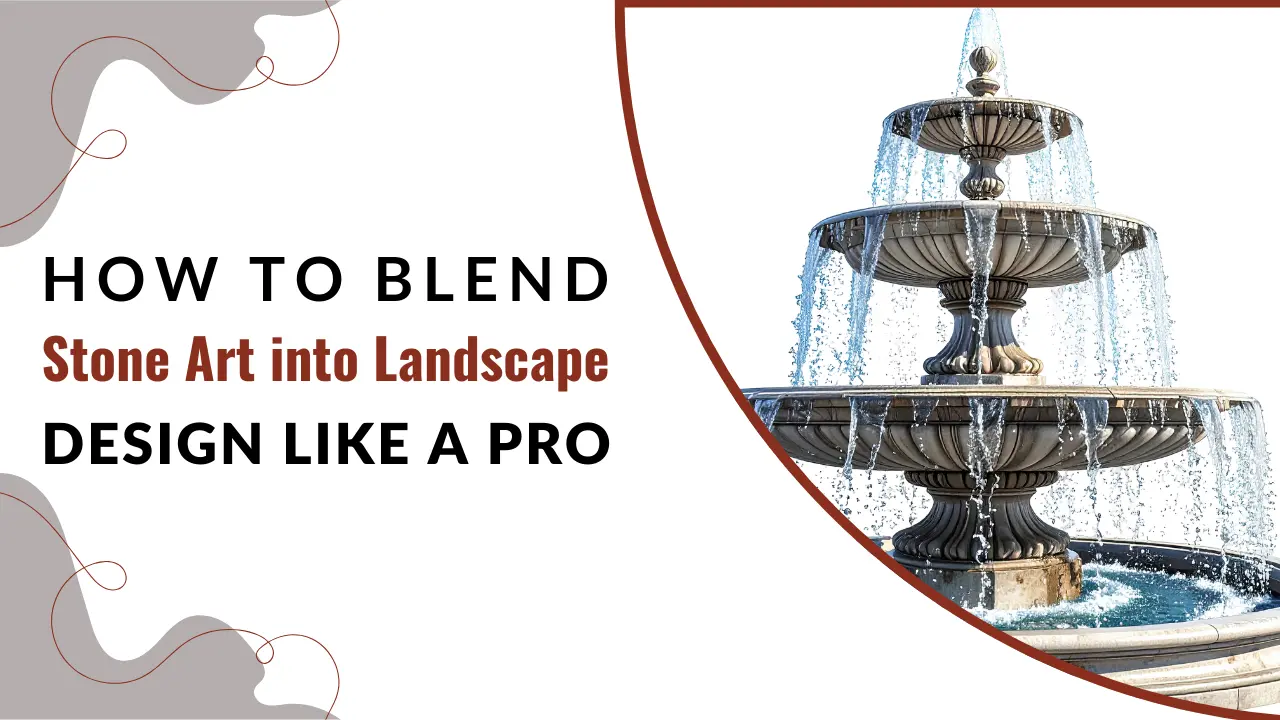 stone art for garden