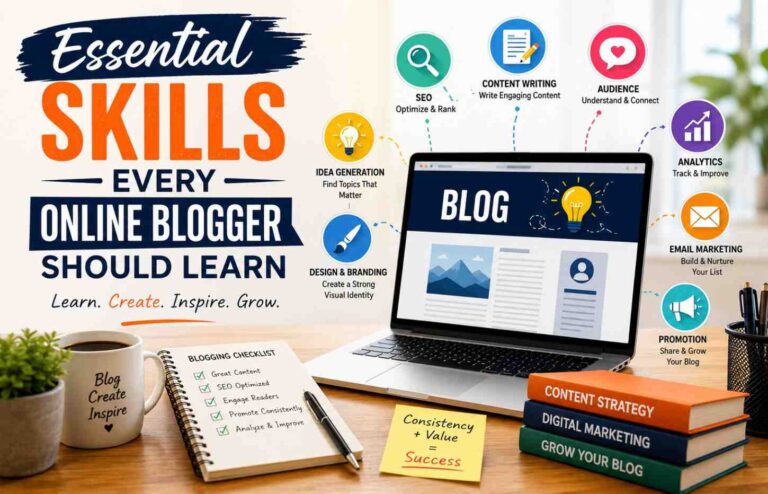 Essential Skills Every Online Blogger Should Learn