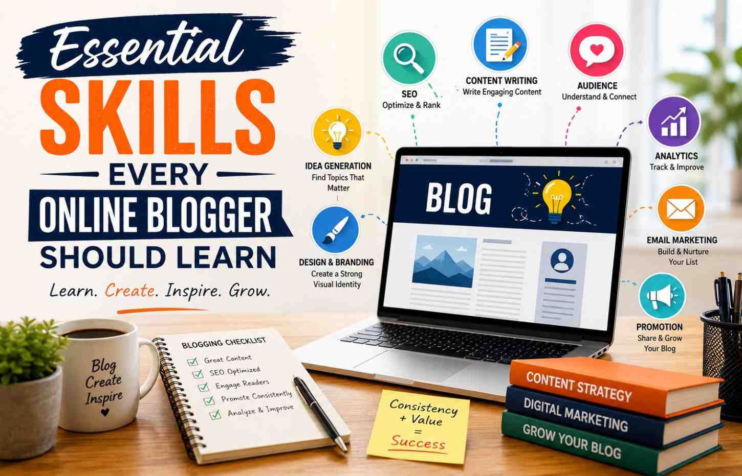 Essential Skills Every Online Blogger Should Learn