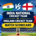 India National Cricket Team vs England Cricket Team Match Scorecard