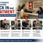 Treatment in an Emergency Veterinary Hospital